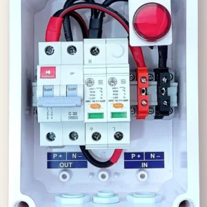 AC Distribution Box (ACDB) – Havells / Elnix / L&T Compatible, IP65, Solar AC Protection Box