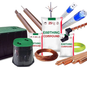 Earthing Materials – Complete Grounding Kits for Solar Power Systems