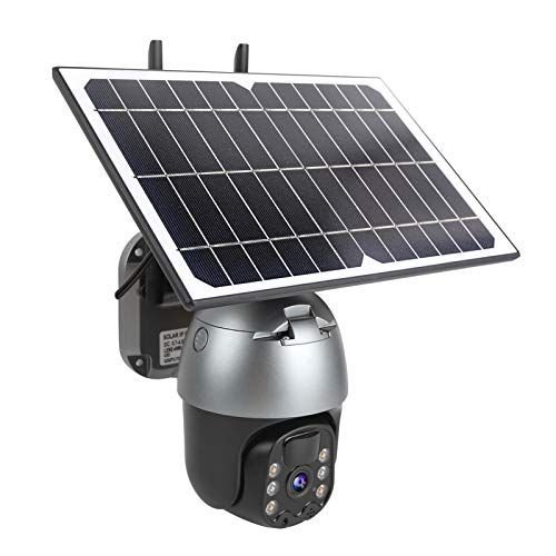Yuniror Home Security Camera Outdoor, 1080P WiFi Wireless Rechargeable Battery Solar Powered ___