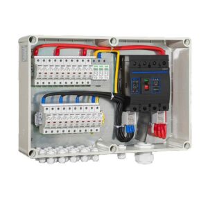DC Distribution Box for Solar PV Systems with Fuse, Isolator & SPD Protection