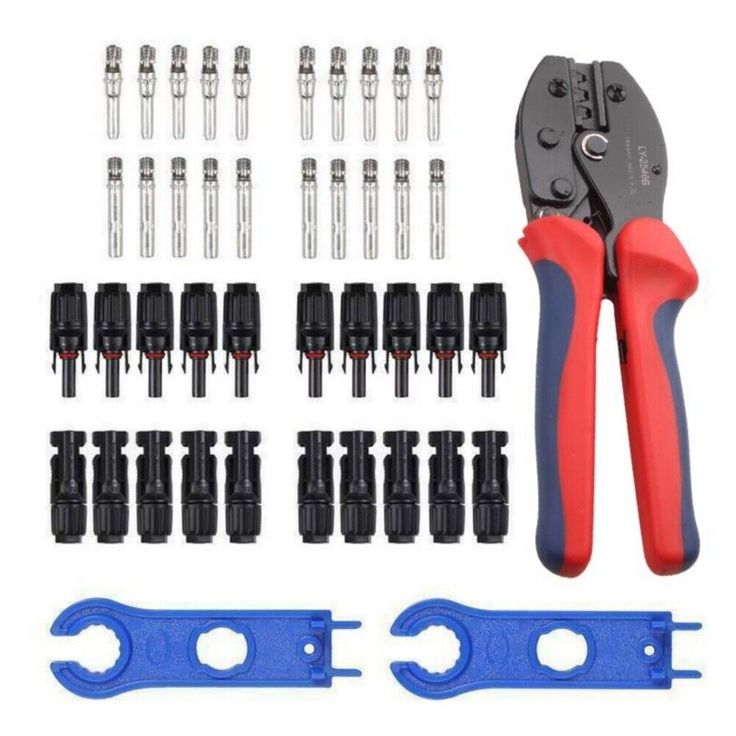 Solar Crimper Pv Crimp Crimping Tool 26-10 Awg Ratcheting Photovoltaic Connector.jpeg