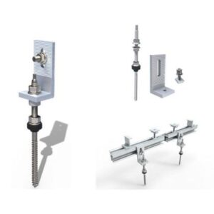 Stainless Steel M10 Solar Mounting Bolt & Nut Fastener Set