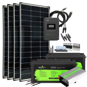 Off‑Grid Solar Power Kit – 3kW with Battery & Charge Controller